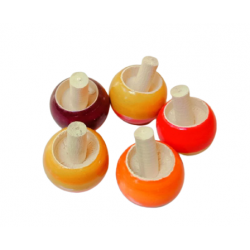 Funwood Games Turnover Magic Spinning Tops Combo Set of 5