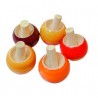 Funwood Games Turnover Magic Spinning Tops Combo Set of 5