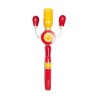 Funwood Games ROC-TOC Rattle | Damroo Rattle | Rumba Shaker Rattle | Whistle Man 2-in 1 Rattle Handmade Combo Set of 4